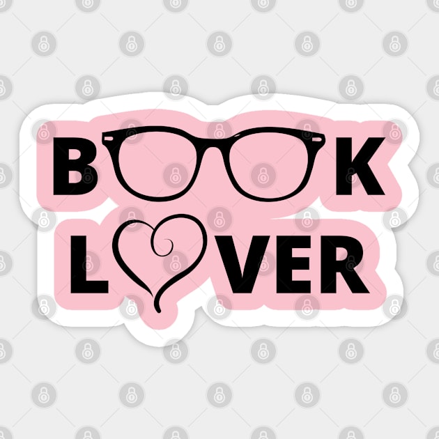 Book Lover Sticker by Library Of Chapters